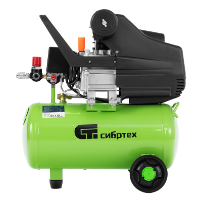 Компрессор воздушный КК-1100/22, 1, 1 кВт, 135 л/мин, 22 л, прямой привод, масляный Сибртех по ценам производителя в Уфе с доставкой по всей России