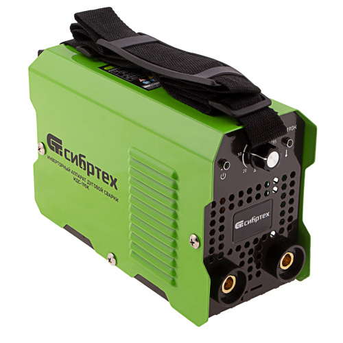 Инверторный аппарат дуговой сварки ИДС-190K, 190 А, ПВ 80%, диаметр электрода 1,6-4 мм Сибртех по ценам производителя в Уфе с доставкой по всей России