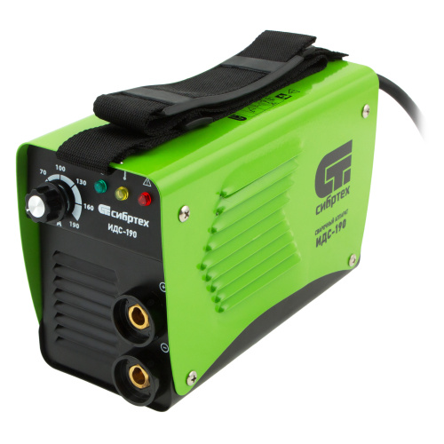 Аппарат инверторный дуговой сварки ИДС-190, 190 А, ПВ 80%, диаметр электрода 1.6-4 мм Сибртех по ценам производителя в Уфе с доставкой по всей России