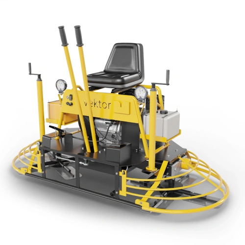 Двухроторная затирочная (заглаживающая) машина Vektor VTMG-1000B (двигатель LIFAN 2V78F-3) по ценам производителя в Уфе с доставкой по всей России