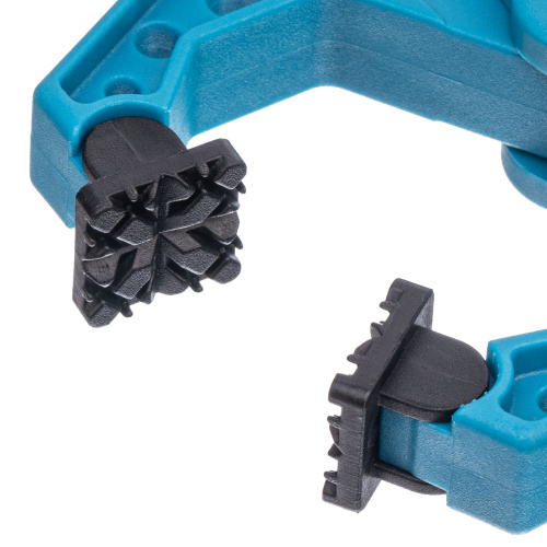 Струбцина клещеобразная 1-1/2, пластиковый корпус, храповой механизм жесткой фиксации, 38 мм Gross по ценам производителя в Уфе с доставкой по всей России