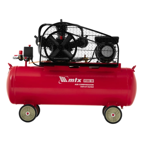 Компрессор воздушный ременный привод КР3000/100  3,0 кВт, 100 литров, 510 л/мин МТХ по ценам производителя в Уфе с доставкой по всей России