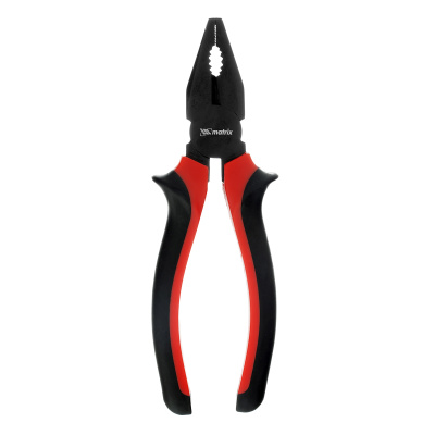 Плоскогубцы комбинированные Black Nickel, 180 мм, двухкомпонентные рукоятки Matrix по ценам производителя в Уфе с доставкой по всей России