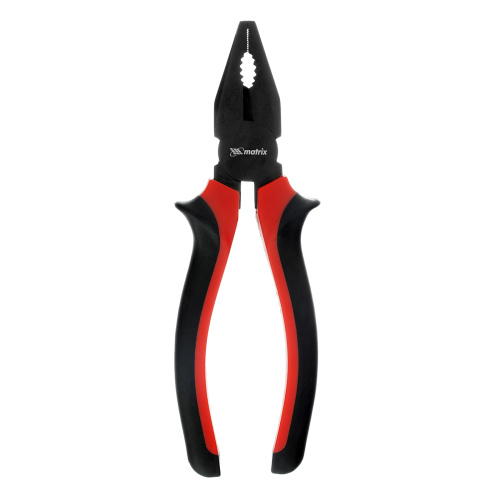 Плоскогубцы комбинированные Black Nickel, 180 мм, двухкомпонентные рукоятки Matrix по ценам производителя в Уфе с доставкой по всей России