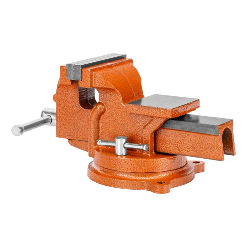 Тиски слесарные, 100 мм, поворотные, с наковальней Sparta по ценам производителя в Уфе с доставкой по всей России