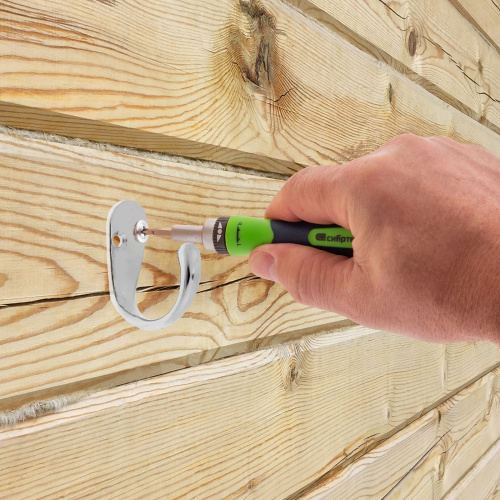 Отвертки реверсивные с набором бит, торцевых головок, 61 предмет, CrV Сибртех по ценам производителя в Уфе с доставкой по всей России