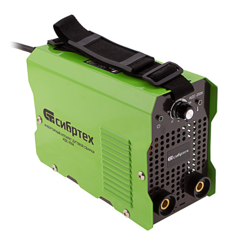 Инверторный аппарат дуговой сварки ИДС-250K, 250 А, ПВ 80%, диаметр электрода 1,6-5 мм Сибртех по ценам производителя в Уфе с доставкой по всей России