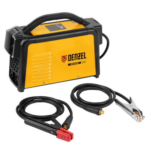 Аппарат инвертор. дуговой сварки SDM-220 Top, 220 А, ПВ 60% кейс Denzel по ценам производителя в Уфе с доставкой по всей России