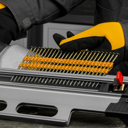 Гвозди для пнев. нейлера (крашен.) длина - 75 мм, диам. - 3,05 мм, 2000 шт. Denzel по ценам производителя в Уфе с доставкой по всей России