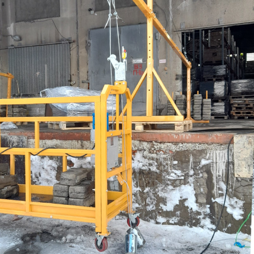 Строительная люлька ZLP-500 по ценам производителя в Уфе с доставкой по всей России