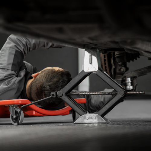 Домкрат ромбический винтовой универсальный ТУ 5.16-469-0213-04, 1.2 т, 135-410 мм Россия по ценам производителя в Уфе с доставкой по всей России