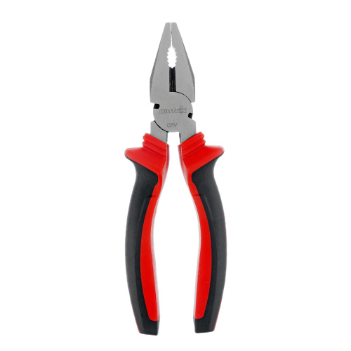 Плоскогубцы комбинированные, 180 мм, хром-ванадий, двухкомпонентные рукоятки Matrix по ценам производителя в Уфе с доставкой по всей России