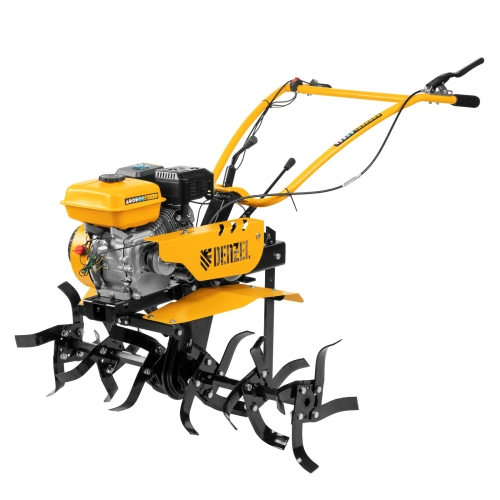 Мотоблок DPT-270, 7 л.с, ременное сцепление, ширина 85 см, глубина 35 см, фрез 3 х 4, ШОМ, передачи 2В/1Н Denzel по ценам производителя в Уфе с доставкой по всей России