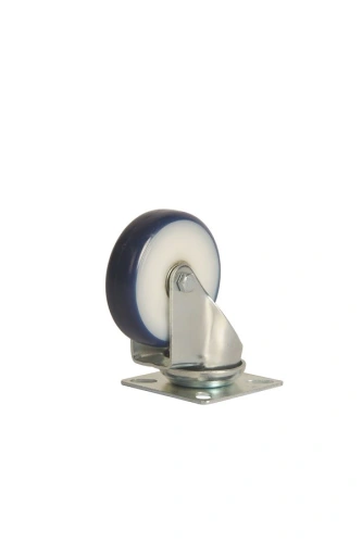 Колесо аппаратное поворотное SCv 92 75 мм (синяя резина) по ценам производителя в Уфе с доставкой по всей России