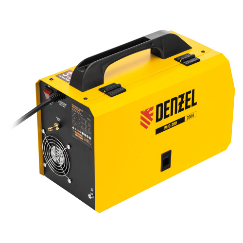 Аппарат инвертор. полуавтомат. cварки IMIG-200, 200 А, ПВ 60%, катушка 5 кг Denzel по ценам производителя в Уфе с доставкой по всей России