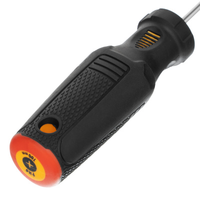 Отвертка PH0х100 мм, CrV, трехкомпонентная рукоятка Denzel по ценам производителя в Уфе с доставкой по всей России