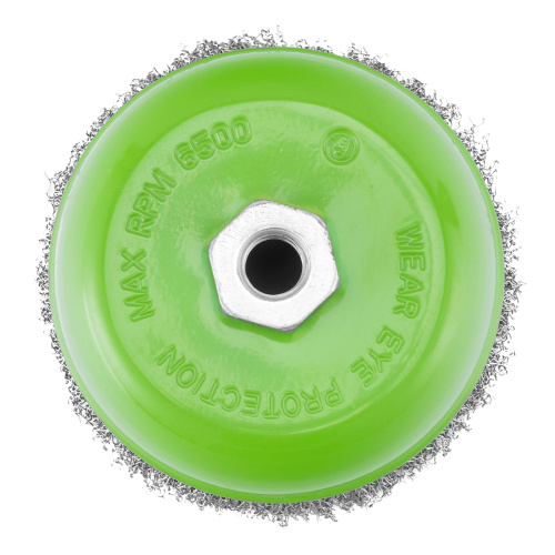 Щетка для УШМ, 125 мм, М14, "чашка", витая проволока Сибртех по ценам производителя в Уфе с доставкой по всей России