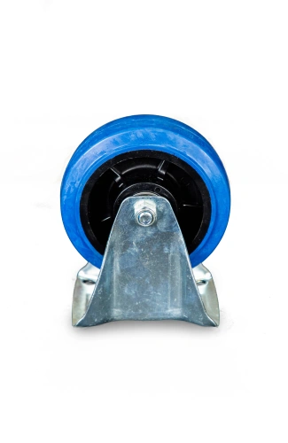 Колесо неповоротное из эластичной резины MW150 150 мм по ценам производителя в Уфе с доставкой по всей России