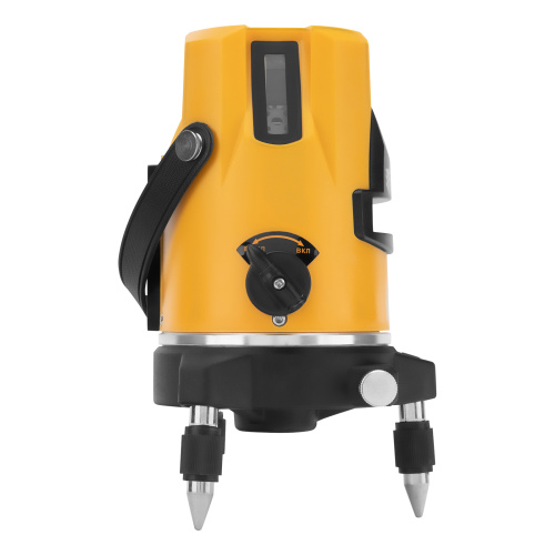 Лазерный уровень LX3, 10 м, ± 0,3 мм/1 м, 635 нм, 4 вертикальных, 1 горизонтальная плоскости, резьба 5/8" Denzel по ценам производителя в Уфе с доставкой по всей России