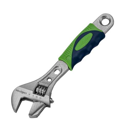 Ключ разводной, 150мм, переставная губка, 2-х комп. рукоятка Сибртех по ценам производителя в Уфе с доставкой по всей России