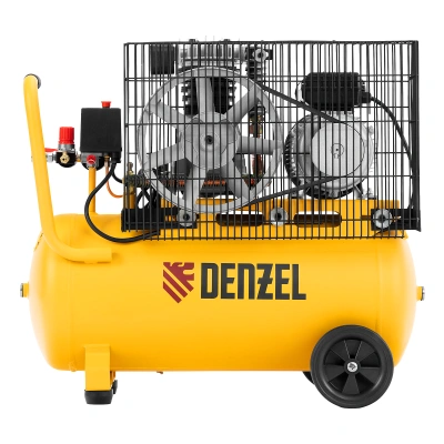 Компрессор воздушный BCI2300/50, ременный привод, 2.3 кВт, 50 литров, 400 л/мин Denzel по ценам производителя в Уфе с доставкой по всей России