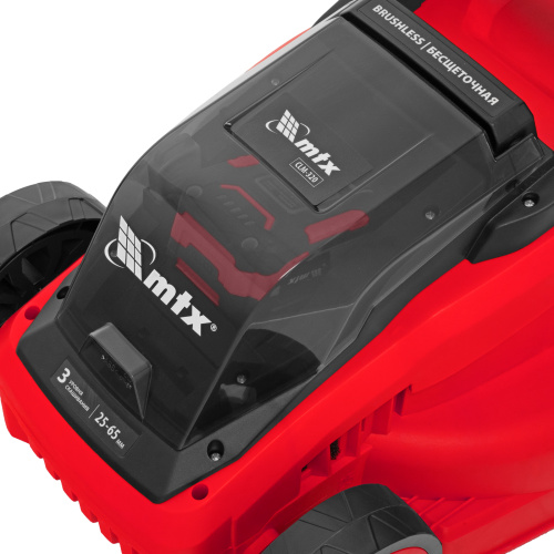 Газонокосилка аккумуляторная бесщеточная CLM-320, 320 мм, травосб. 30 л, Li-Ion, 20 В MTX по ценам производителя в Уфе с доставкой по всей России