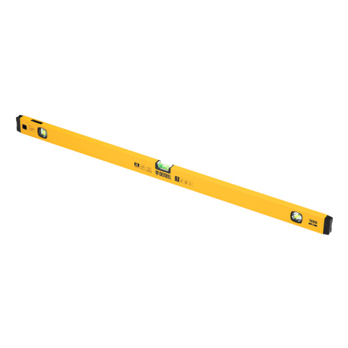 Уровень алюминиевый, магнит, фрезерованный, 3 глазка (1 зеркал.) 0,5 мм/м, 1000 мм Denzel по ценам производителя в Уфе с доставкой по всей России