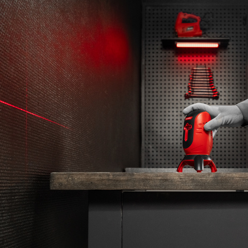 Лазерный уровень ML01T, дальность 10 м, точность ± 0,5 мм, / 1 м, длина волны 650 нм, проекция 1 вертикальная 1 горизонтальная плоскость, резьба под штатив 5/8" Matrix по ценам производителя в Уфе с доставкой по всей России