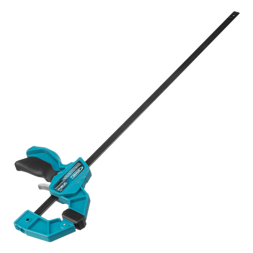 Струбцина реечная, быстрозажимная, пистолетного типа, пошаговый механизм, пластиковый корпус, 600мм Gross по ценам производителя в Уфе с доставкой по всей России