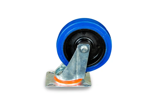 Колесо поворотное из эластичной резины MW100 125 мм по ценам производителя в Уфе с доставкой по всей России