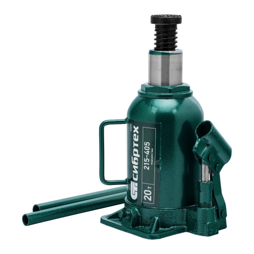 Домкрат гидравлический бутылочный, 20 т, 215-405 мм Сибртех по ценам производителя в Уфе с доставкой по всей России