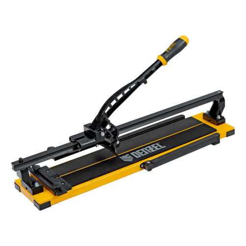 Плиткорез рельсовый 600х16мм, каретка на подш., стальная станина, усил. рукоятка-пенал Denzel по ценам производителя в Уфе с доставкой по всей России