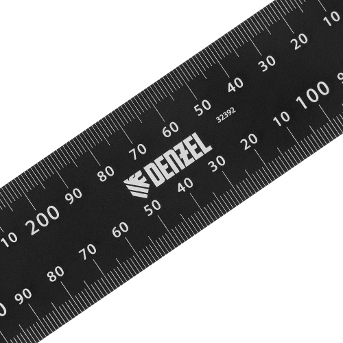 Угольник, 200 х 300 мм, алюминиевый, лазерная гравировка Denzel по ценам производителя в Уфе с доставкой по всей России