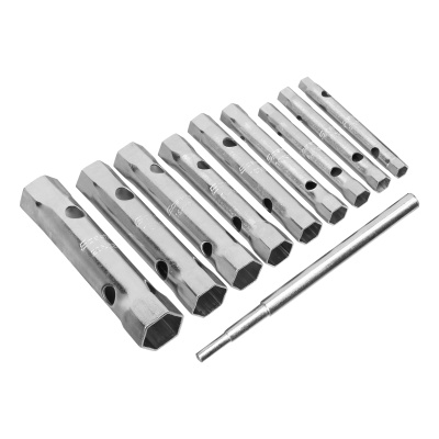 Набор ключей трубчатых торцевых, 6 - 22 мм, вороток, оцинкованные, 9 шт. Sparta по ценам производителя в Уфе с доставкой по всей России