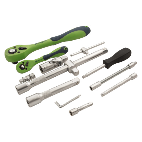 Набор инструментов 94 предмета, CrV, 1/2", 1/4" Сибртех по ценам производителя в Уфе с доставкой по всей России