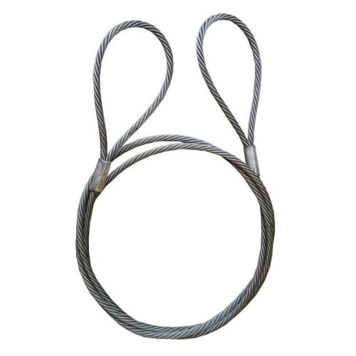 Буксир канатный TOR БТК 37,0 т 8,0 м опрессовка канат 28 мм (петля-петля) по ценам производителя в Уфе с доставкой по всей России