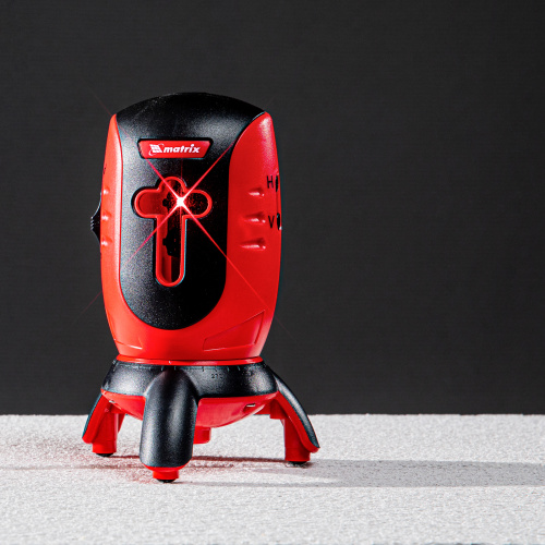 Лазерный уровень ML01T, дальность 10 м, точность ± 0,5 мм, / 1 м, длина волны 650 нм, проекция 1 вертикальная 1 горизонтальная плоскость, резьба под штатив 5/8", штатив в комплекте Matrix по ценам производителя в Уфе с доставкой по всей России