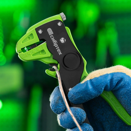 Щипцы для зачистки электропроводов, сечением: 0.2-3.5 мм2, функция обрезания проводов Сибртех по ценам производителя в Уфе с доставкой по всей России