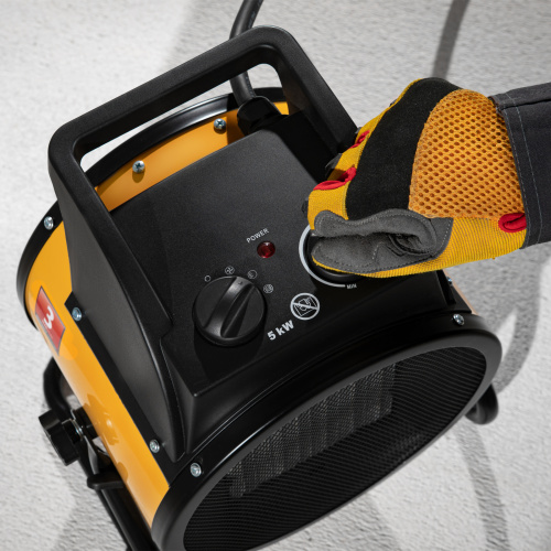 Тепловая пушка, керамический нагреватель (тепловентилятор) DHC 5-400, 230 В, 0.04/3/5 кВт Denzel по ценам производителя в Уфе с доставкой по всей России