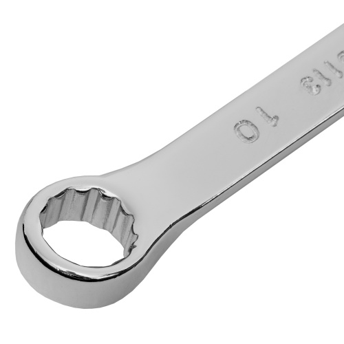 Ключ комбинированный, 10 мм, CrV, полированный хром Matrix по ценам производителя в Уфе с доставкой по всей России