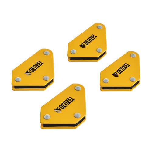 Набор из 4 магнитных фиксаторов для сварочных работ Denzel по ценам производителя в Уфе с доставкой по всей России