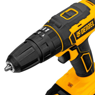 Дрель-шуруповерт аккумуляторная ударная CID-18-02BM, Li-Ion, 18 В, 2 акк. Denzel по ценам производителя в Уфе с доставкой по всей России