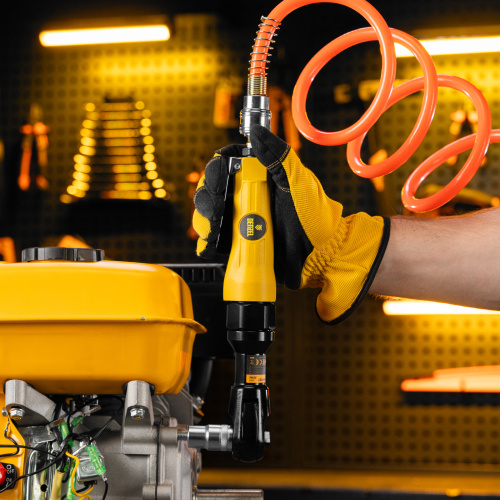 Усиленная пневмотрещотка RP100, 1/2", 160 об/мин, 100 Нм Denzel по ценам производителя в Уфе с доставкой по всей России