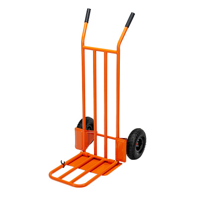 Тележка ручная 2-х колесная, усиленная, г/п 250кг, откидная платформа 530х400мм Сибртех по ценам производителя в Уфе с доставкой по всей России