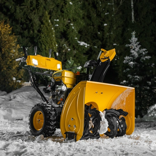 Бензиновая снегоуборочная машина SBL 711D PRO, 302cc, эл.старт, фара, обогрев, блок. дифф. Denzel по ценам производителя в Уфе с доставкой по всей России