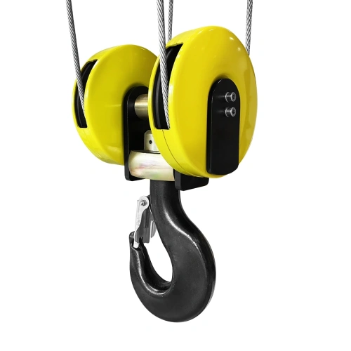 Крюковая подвеска OCALIFT для канатной тали 5т двухрольная 4/1 по ценам производителя в Уфе с доставкой по всей России