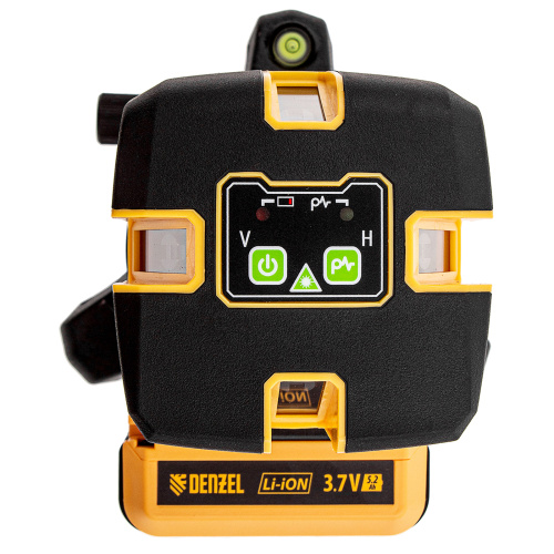 Лазерный уровень LX 06 Green, 30 м, 520 нм, аккумулятор Li 5200 mAh, резьба 5/8" Denzel по ценам производителя в Уфе с доставкой по всей России