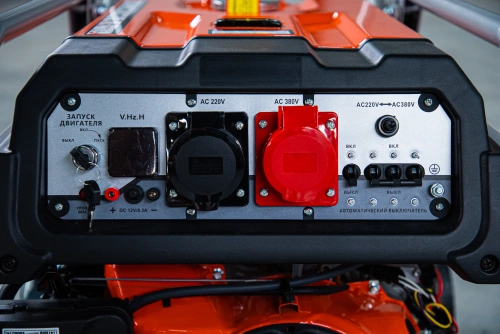 Генератор бензиновый 8,0 кВт 220В/380В с электростартером TOR KM11000HE по ценам производителя в Уфе с доставкой по всей России