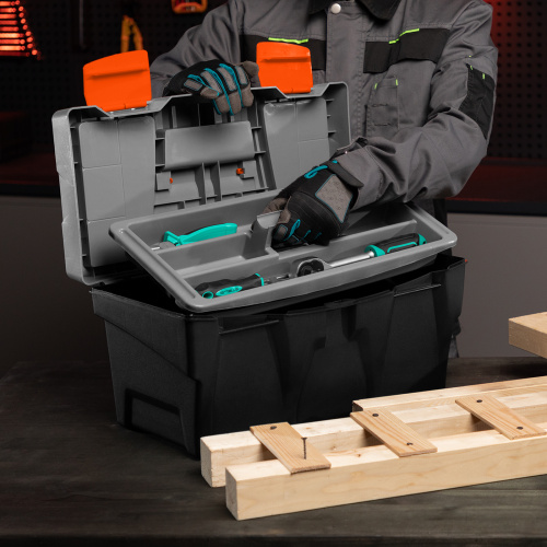 Ящик для инструмента 20", 500 х 260 х 260 мм, пластик Stels по ценам производителя в Уфе с доставкой по всей России