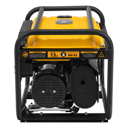 Генератор бензиновый PS 28, 2.8 кВт, 230 В, 15 л, ручной стартер Denzel по ценам производителя в Уфе с доставкой по всей России